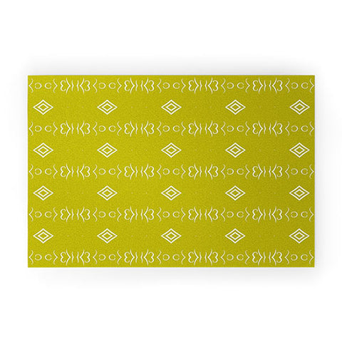 Lisa Argyropoulos Lola Chartreuse Welcome Mat