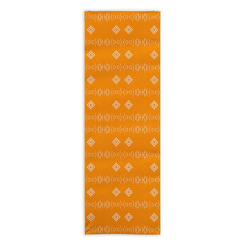 Lisa Argyropoulos Lola Orange Yoga Towel