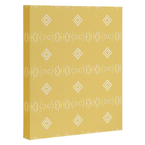 Lisa Argyropoulos Lola Yellow Art Canvas