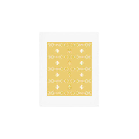 Lisa Argyropoulos Lola Yellow Art Print