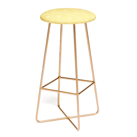 Lisa Argyropoulos Lola Yellow Bar Stool