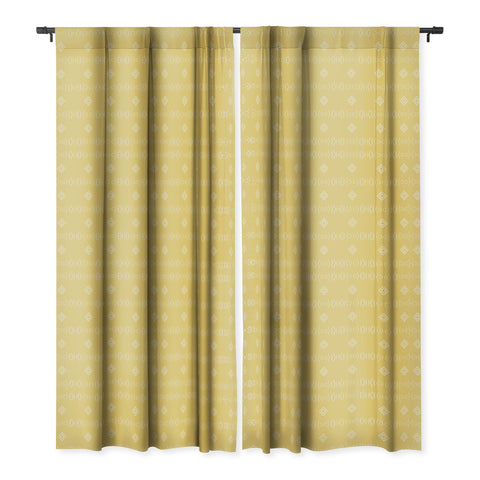 Lisa Argyropoulos Lola Yellow Blackout Window Curtain