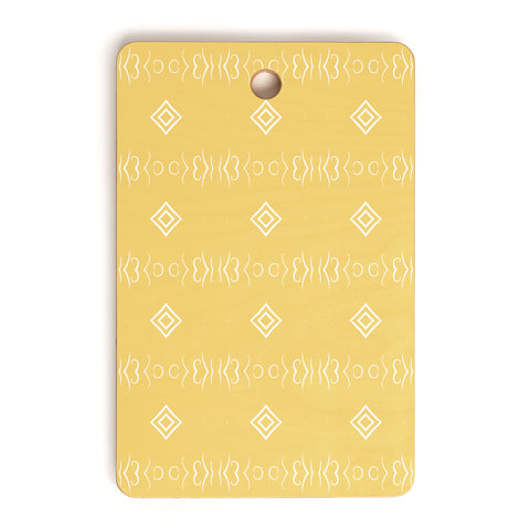 Lisa Argyropoulos Lola Yellow Cutting Board Rectangle