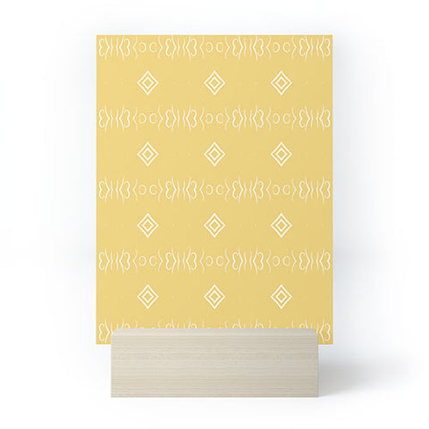 Lisa Argyropoulos Lola Yellow Mini Art Print