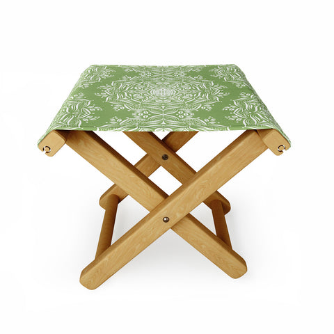 Lisa Argyropoulos Lotus and Green Folding Stool