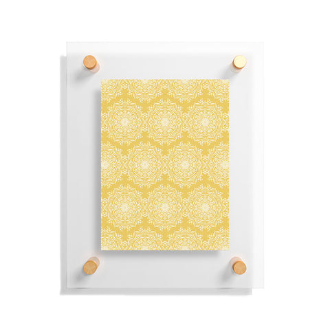 Lisa Argyropoulos Lotus II Golden Floating Acrylic Print