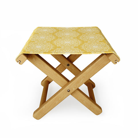 Lisa Argyropoulos Lotus II Golden Folding Stool