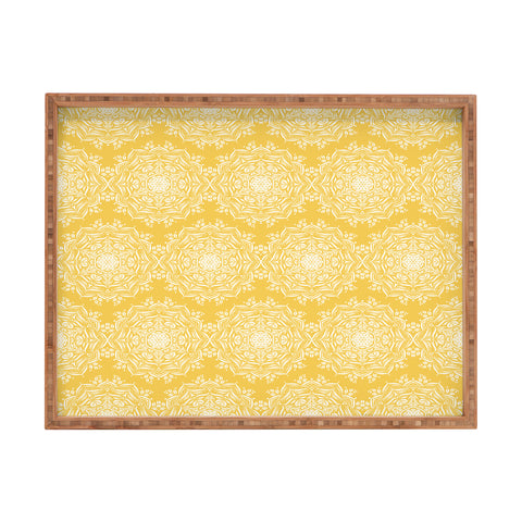 Lisa Argyropoulos Lotus II Golden Rectangular Tray