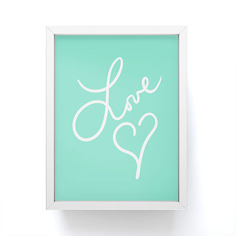 Lisa Argyropoulos Love Beat Framed Mini Art Print