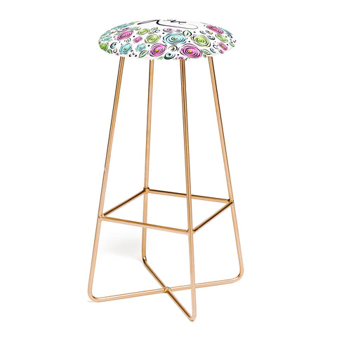 Lisa Argyropoulos Love Blooms Pastel Bar Stool