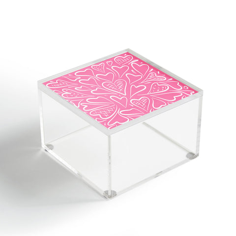 Lisa Argyropoulos Love is in the Air Rose Pink Acrylic Box
