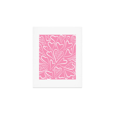 Lisa Argyropoulos Love is in the Air Rose Pink Art Print