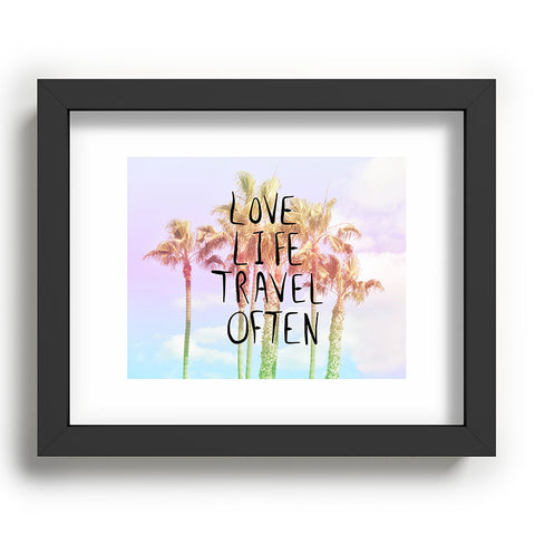 Lisa Argyropoulos Love Life Travel Often Tropical Recessed Framing Rectangle