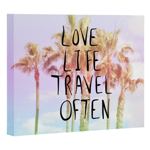 Lisa Argyropoulos Love Life Travel Often Tropical Art Canvas