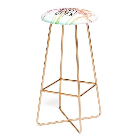 Lisa Argyropoulos Love Life Travel Often Tropical Bar Stool