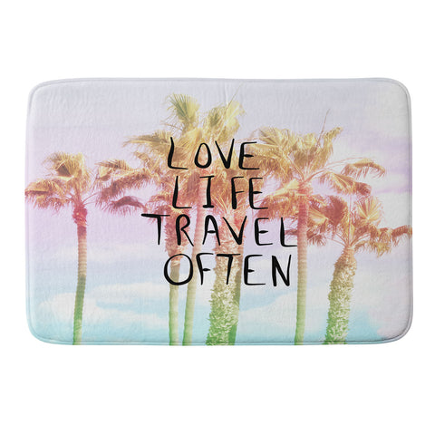 Lisa Argyropoulos Love Life Travel Often Tropical Memory Foam Bath Mat
