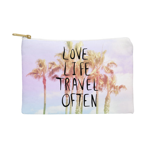 Lisa Argyropoulos Love Life Travel Often Tropical Pouch