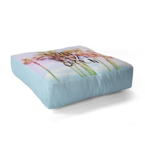 Lisa Argyropoulos Love Life Travel Often Tropical Floor Pillow Square
