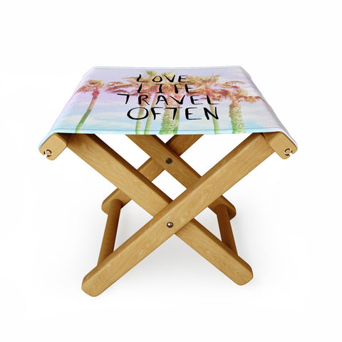 Lisa Argyropoulos Love Life Travel Often Tropical Folding Stool