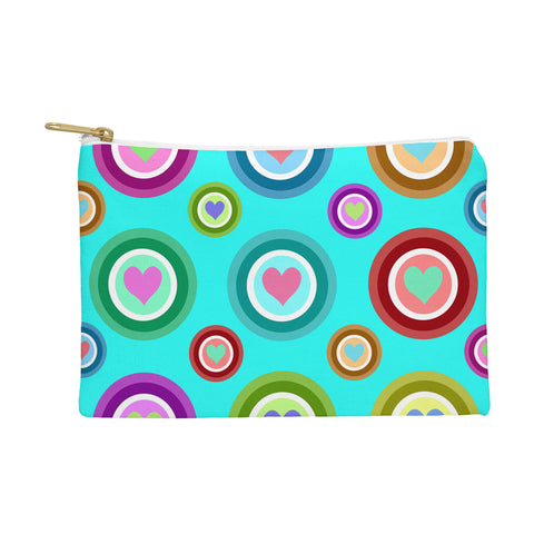 Lisa Argyropoulos Love Love Love Aquamint Pouch