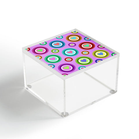 Lisa Argyropoulos Love Love Love Lovely Lavender Acrylic Box