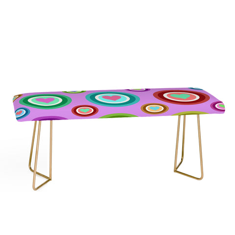 Lisa Argyropoulos Love Love Love Lovely Lavender Bench