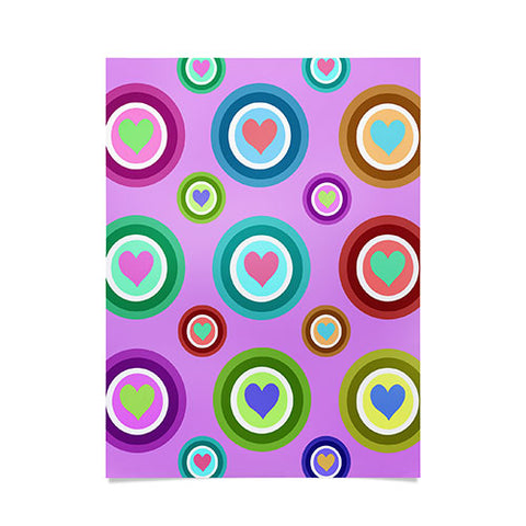 Lisa Argyropoulos Love Love Love Lovely Lavender Poster