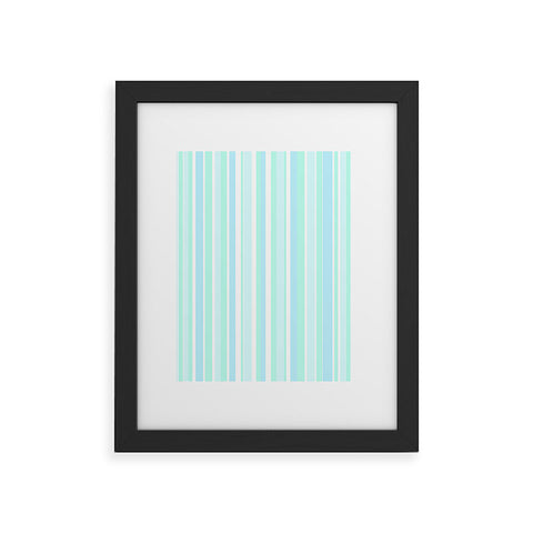 Lisa Argyropoulos lullaby Stripe Framed Art Print