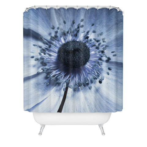 Lisa Argyropoulos Luna Blue Shower Curtain