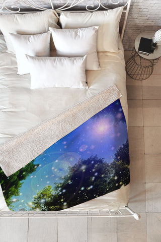 Lisa Argyropoulos Make A Wish 1 Fleece Throw Blanket