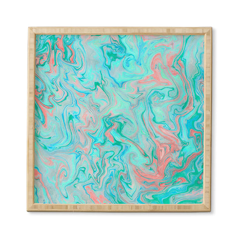 Lisa Argyropoulos Marble Twist Framed Wall Art