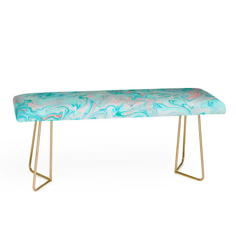 Lisa Argyropoulos Marble Twist Bench