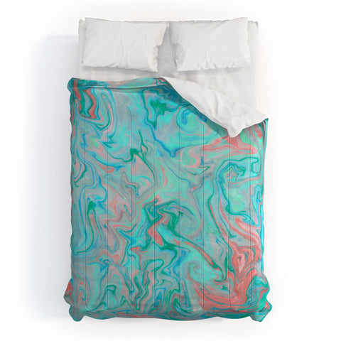 Lisa Argyropoulos Marble Twist Comforter