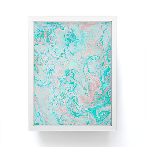 Lisa Argyropoulos Marble Twist Framed Mini Art Print
