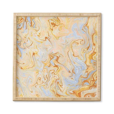 Lisa Argyropoulos Marble Twist IV Framed Wall Art