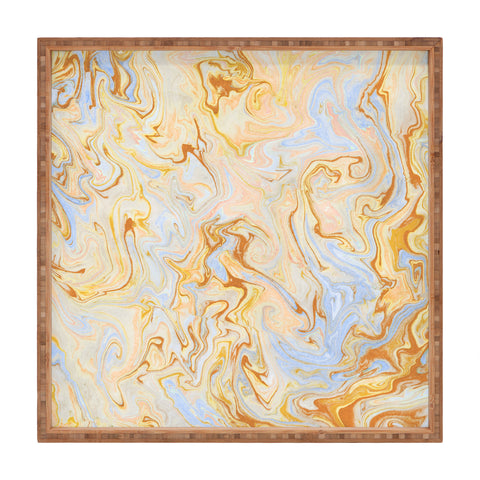 Lisa Argyropoulos Marble Twist IV Square Tray