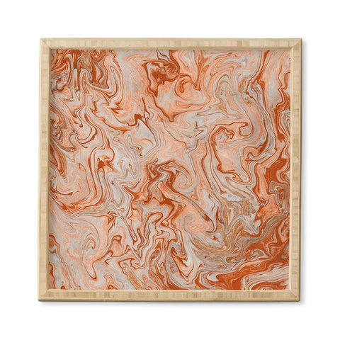 Lisa Argyropoulos Marble Twist IX Framed Wall Art
