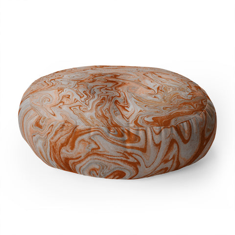 Lisa Argyropoulos Marble Twist IX Floor Pillow Round