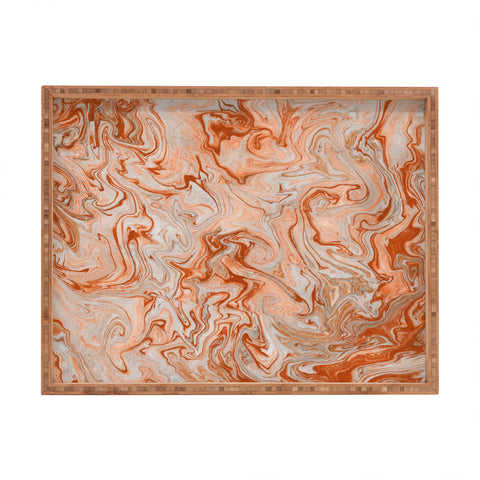 Lisa Argyropoulos Marble Twist IX Rectangular Tray