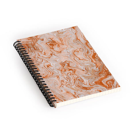 Lisa Argyropoulos Marble Twist IX Spiral Notebook