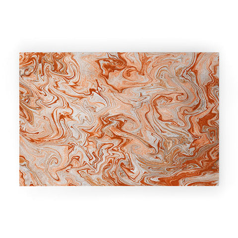 Lisa Argyropoulos Marble Twist IX Welcome Mat