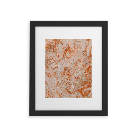 Lisa Argyropoulos Marble Twist IX Framed Art Print