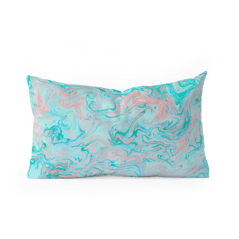 Lisa Argyropoulos Marble Twist Oblong Throw Pillow