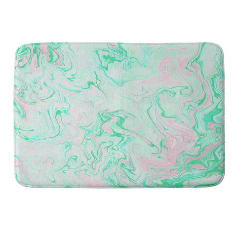 Lisa Argyropoulos Marble Twist Spring Memory Foam Bath Mat