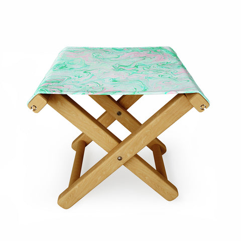 Lisa Argyropoulos Marble Twist Spring Folding Stool