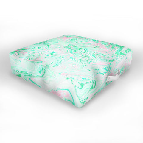 Lisa Argyropoulos Marble Twist Spring Outdoor Floor Cushion