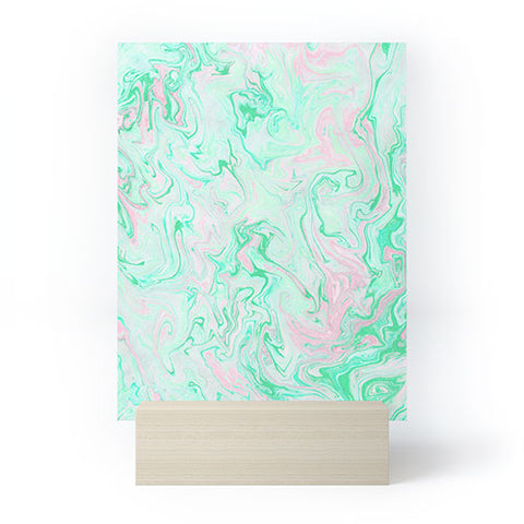 Lisa Argyropoulos Marble Twist Spring Mini Art Print