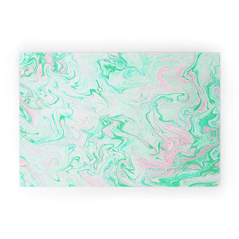 Lisa Argyropoulos Marble Twist Spring Welcome Mat