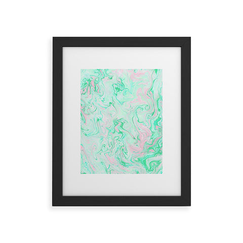 Lisa Argyropoulos Marble Twist Spring Framed Art Print