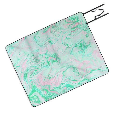 Lisa Argyropoulos Marble Twist Spring Picnic Blanket